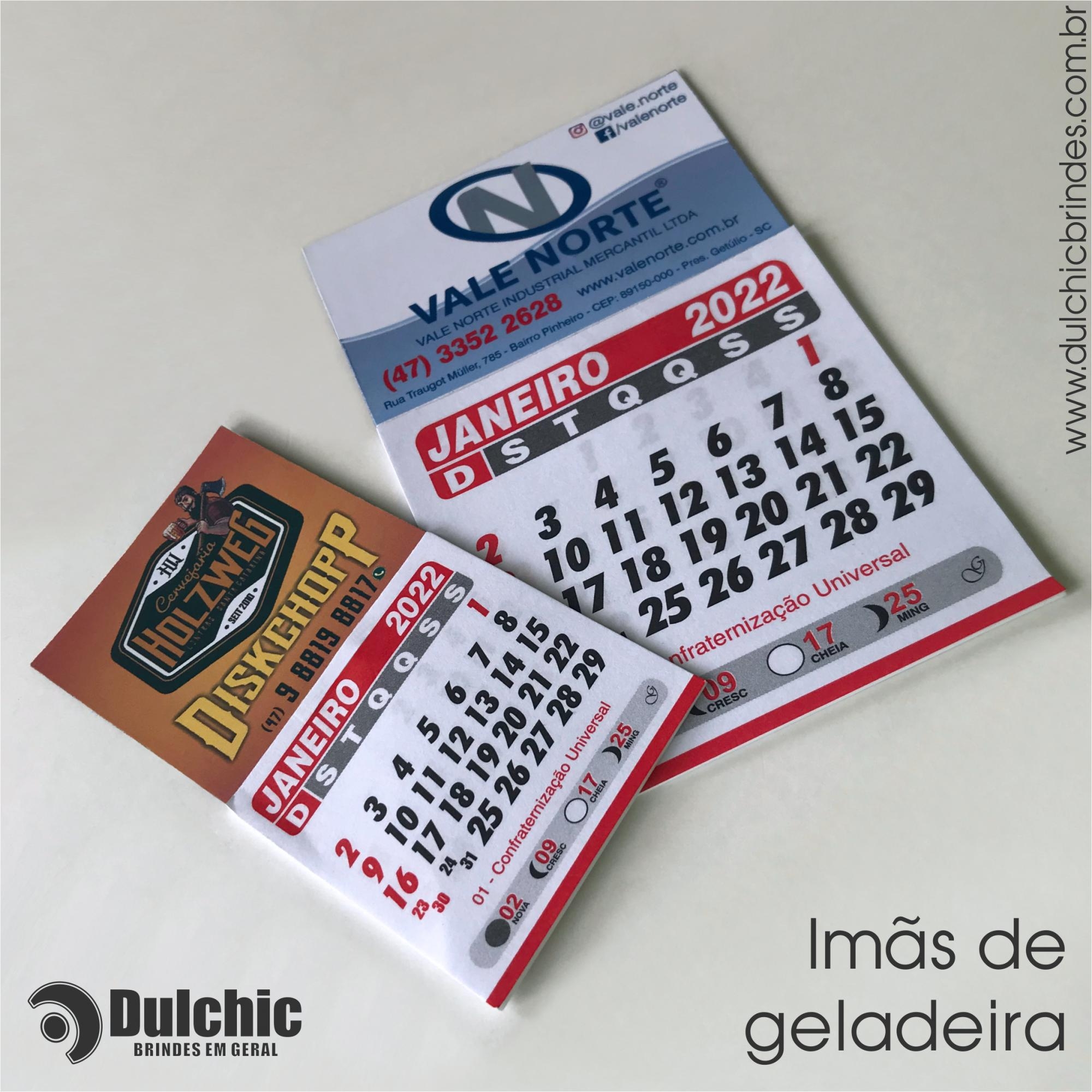 CALENDÁRIO IMÃ