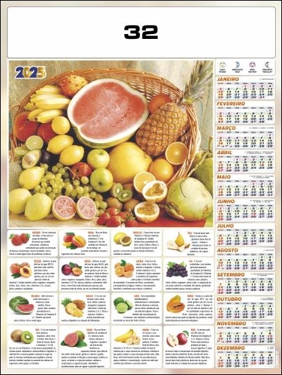 CALENDÁRIO POSTER 32