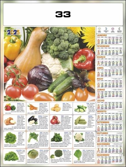 CALENDÁRIO POSTER 33