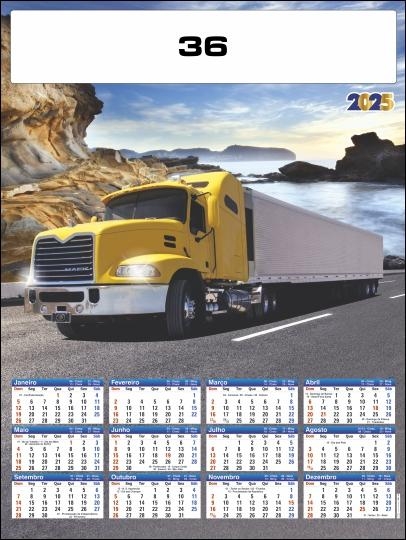 CALENDÁRIO POSTER 36