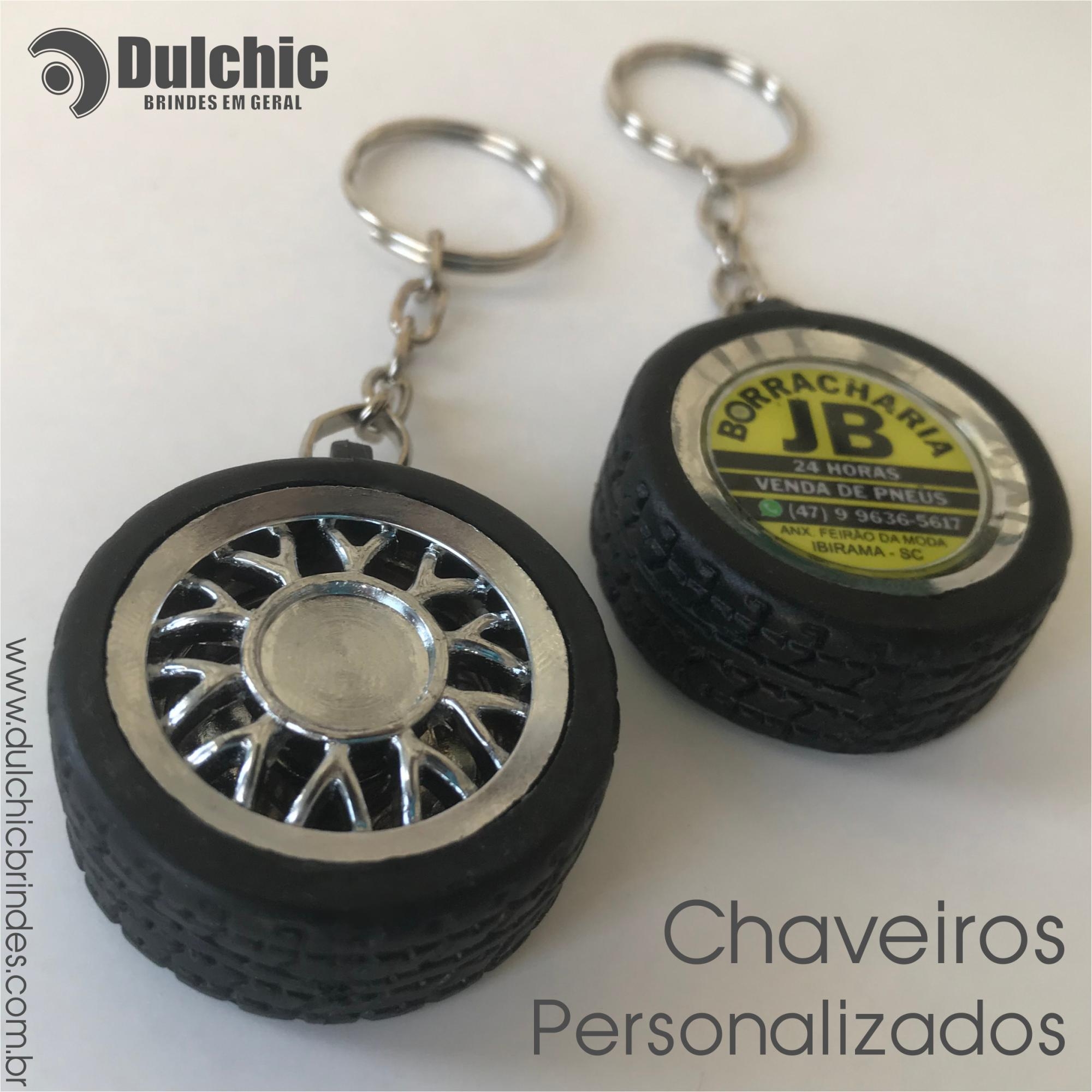 CHAVEIRO PNEU EMBORRACHADO