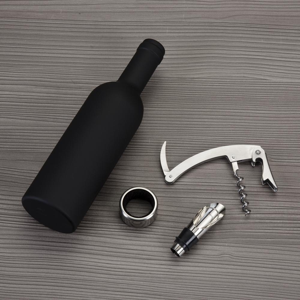 KIT VINHO FORMATO GARRAFA 3 PEÇAS