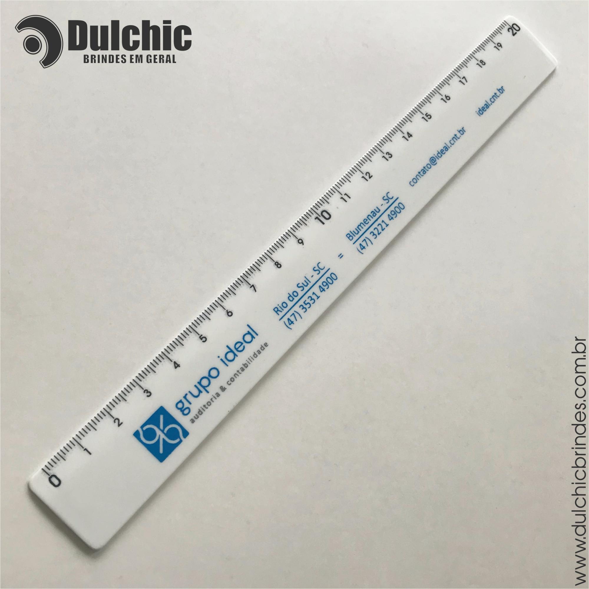 RÉGUA COMUM 20 CM